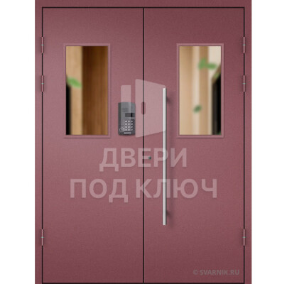 Подъездная двустворчатая дверь ДПК-13815